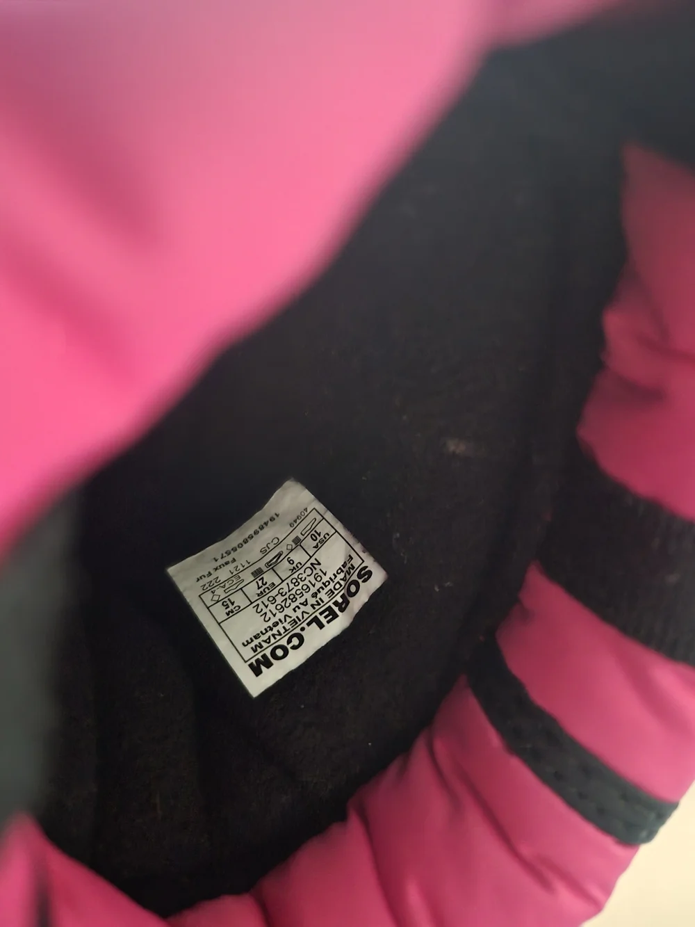 Sorel warm water